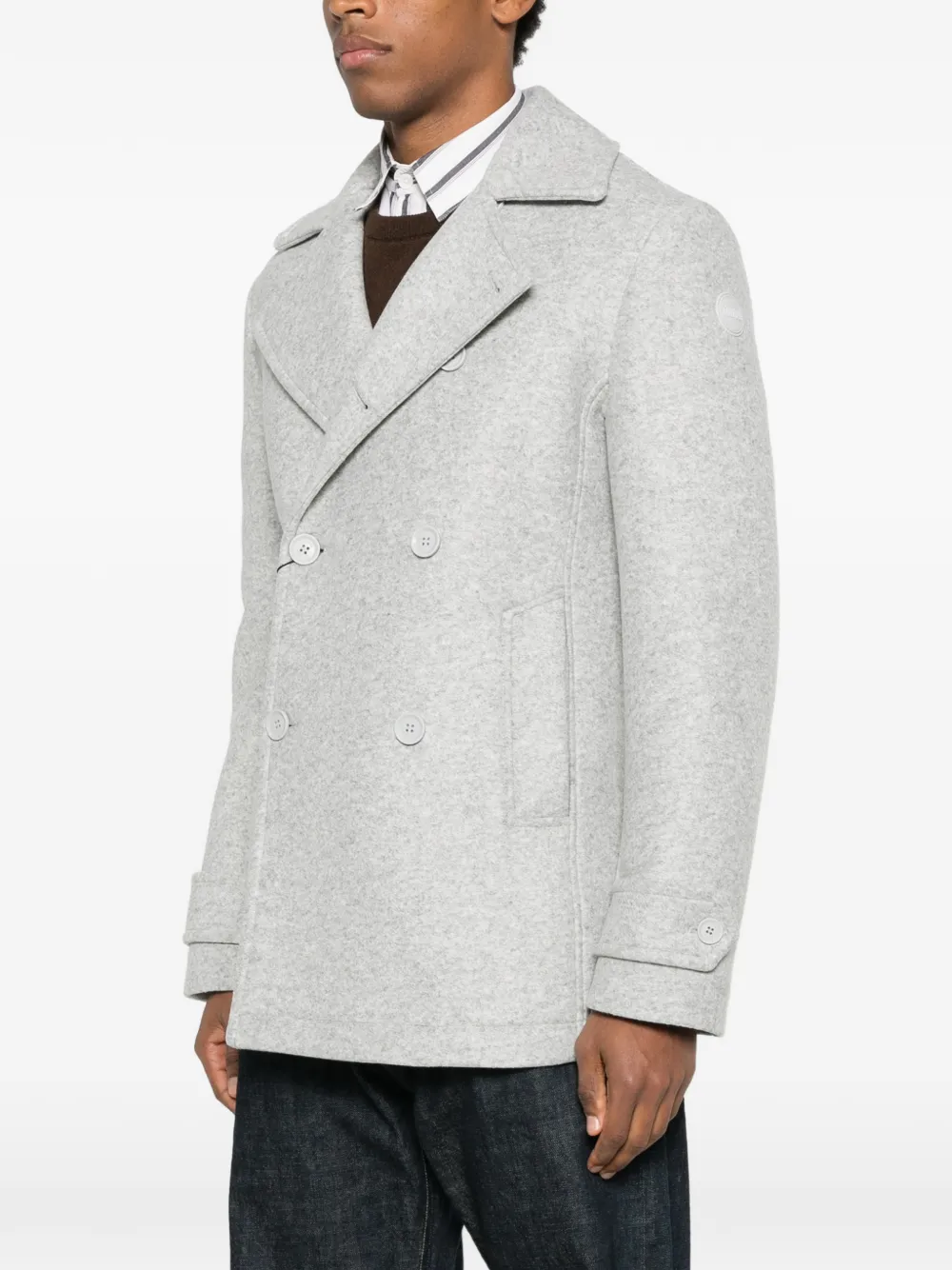 Colmar Jack met dubbele rij knopen Grijs