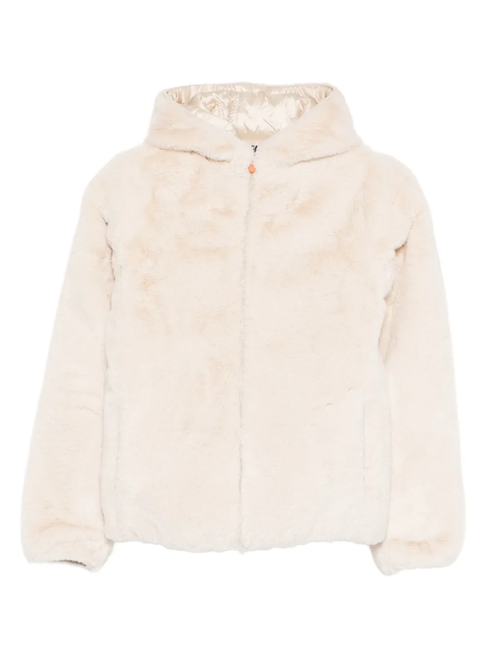 Save The Duck Kids Chloe hooded jacket | Neutrals | Image 1