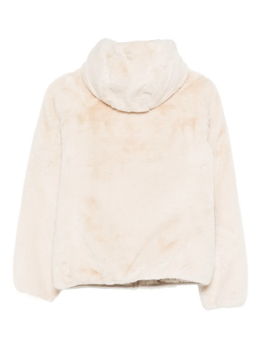 Save The Duck Kids Chloe hooded jacket | Girls Faux Fur Jackets | Image 2