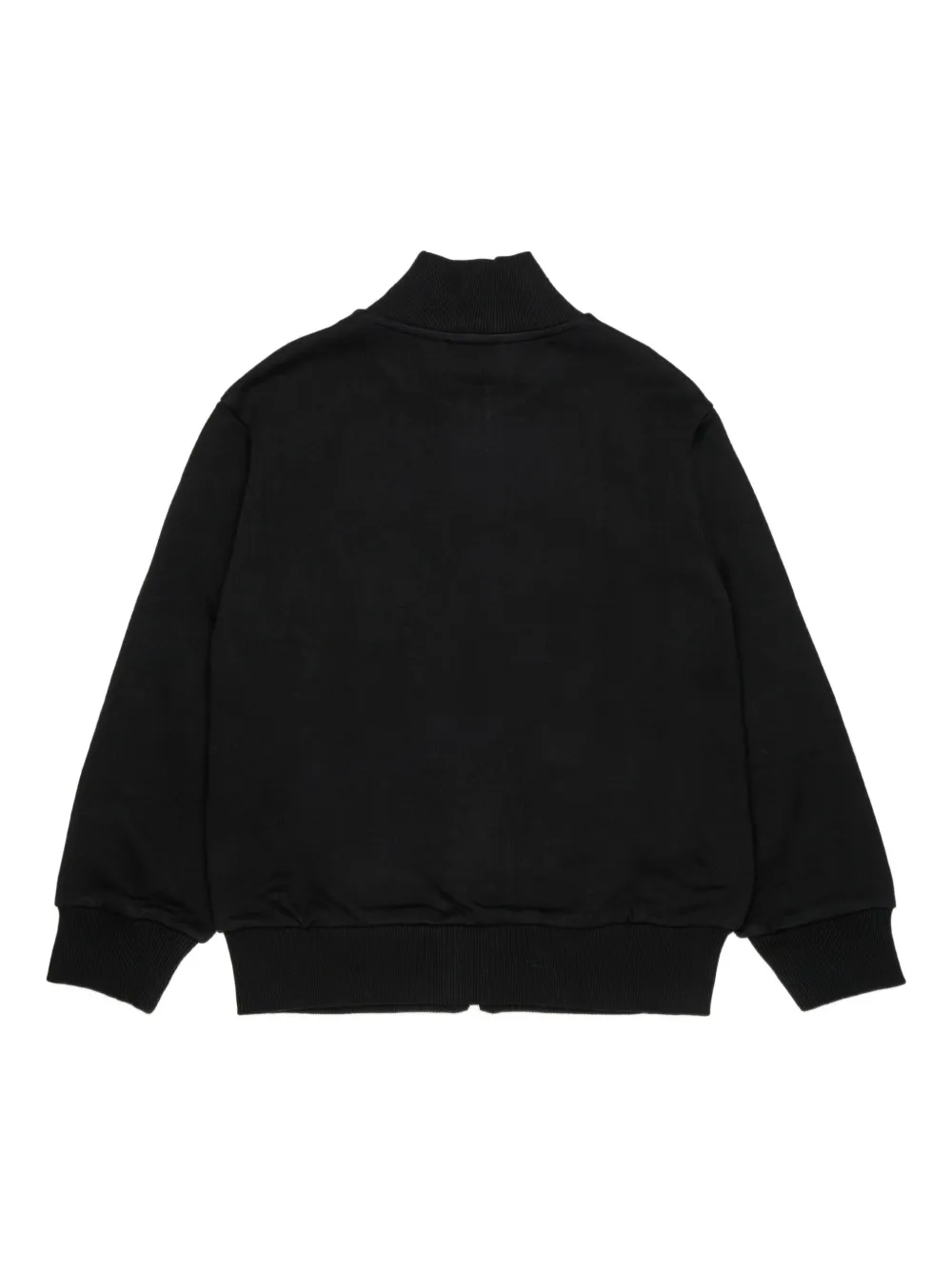 Diesel Scirclezip Over Sweatshirt In Black