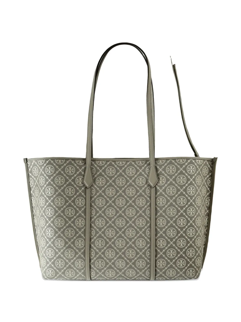 Tory Burch monogram print tote bag - Grijs