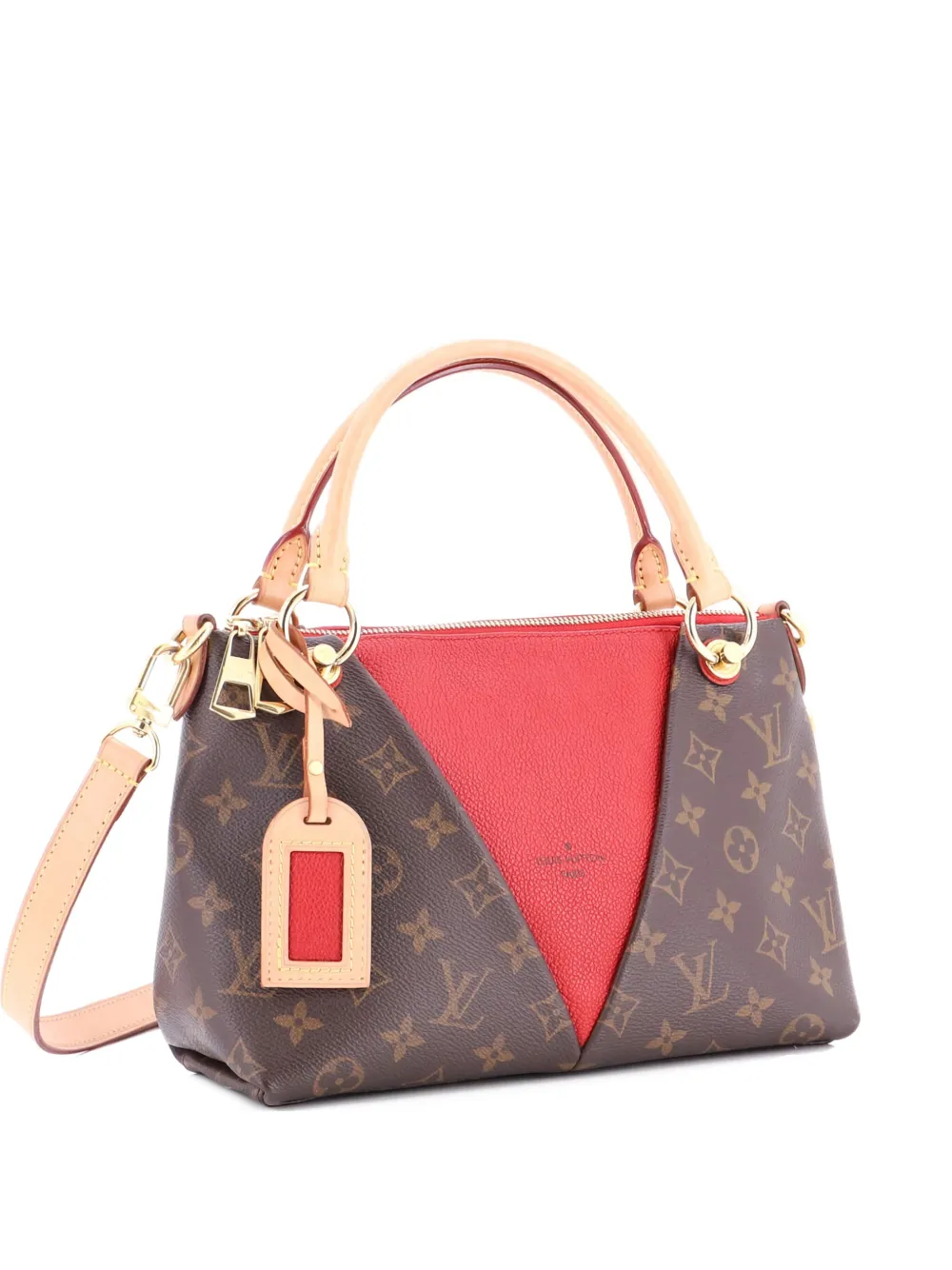 Louis Vuitton Pre-Owned V Monogram Canvas and Leather BB tote bag - Louis Vuitton Pre-Owned V Monogram Canvas and Leather BB tote bag -