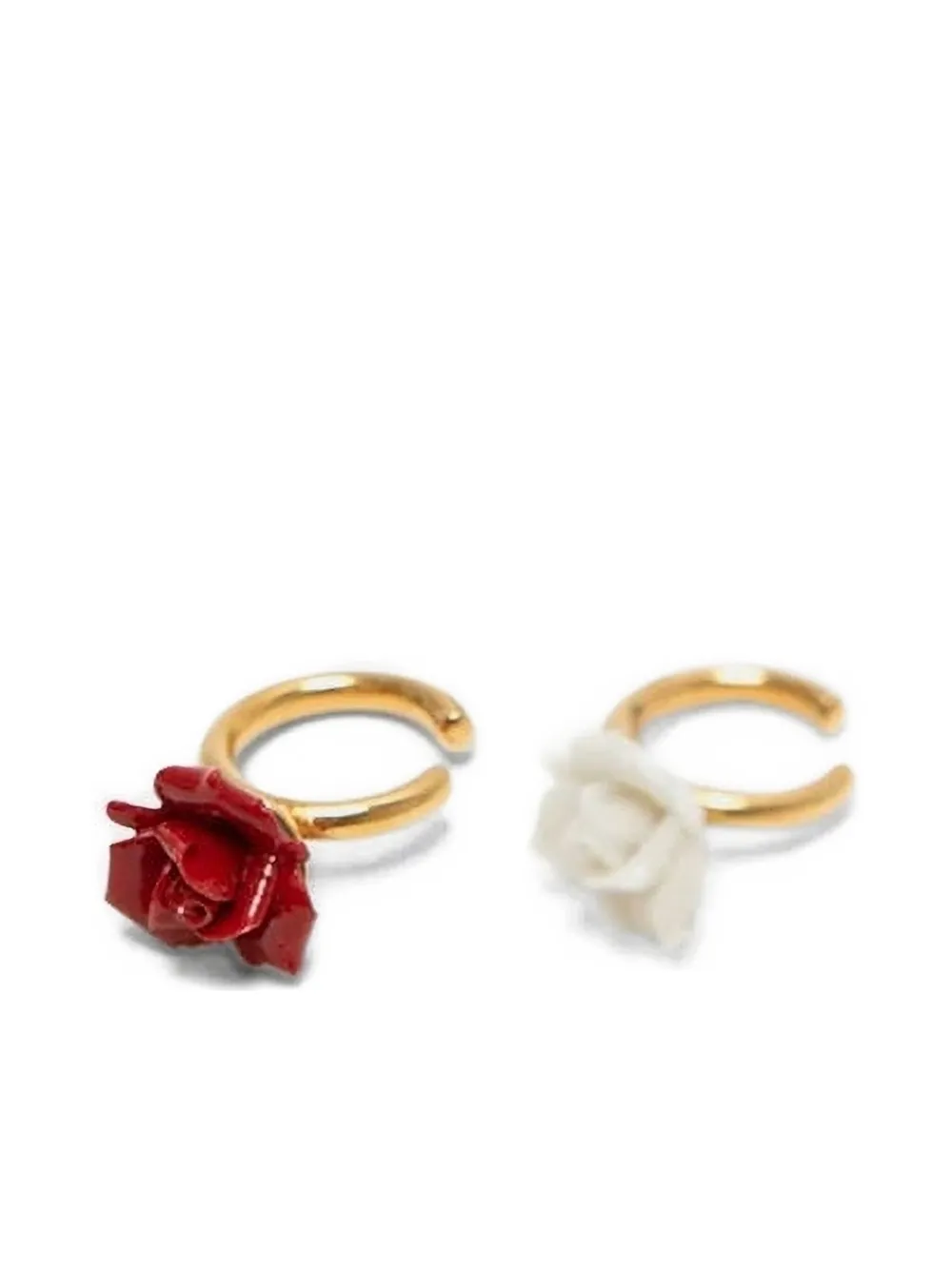 Andres Gallardo Mini Rose Single Earring In Gold
