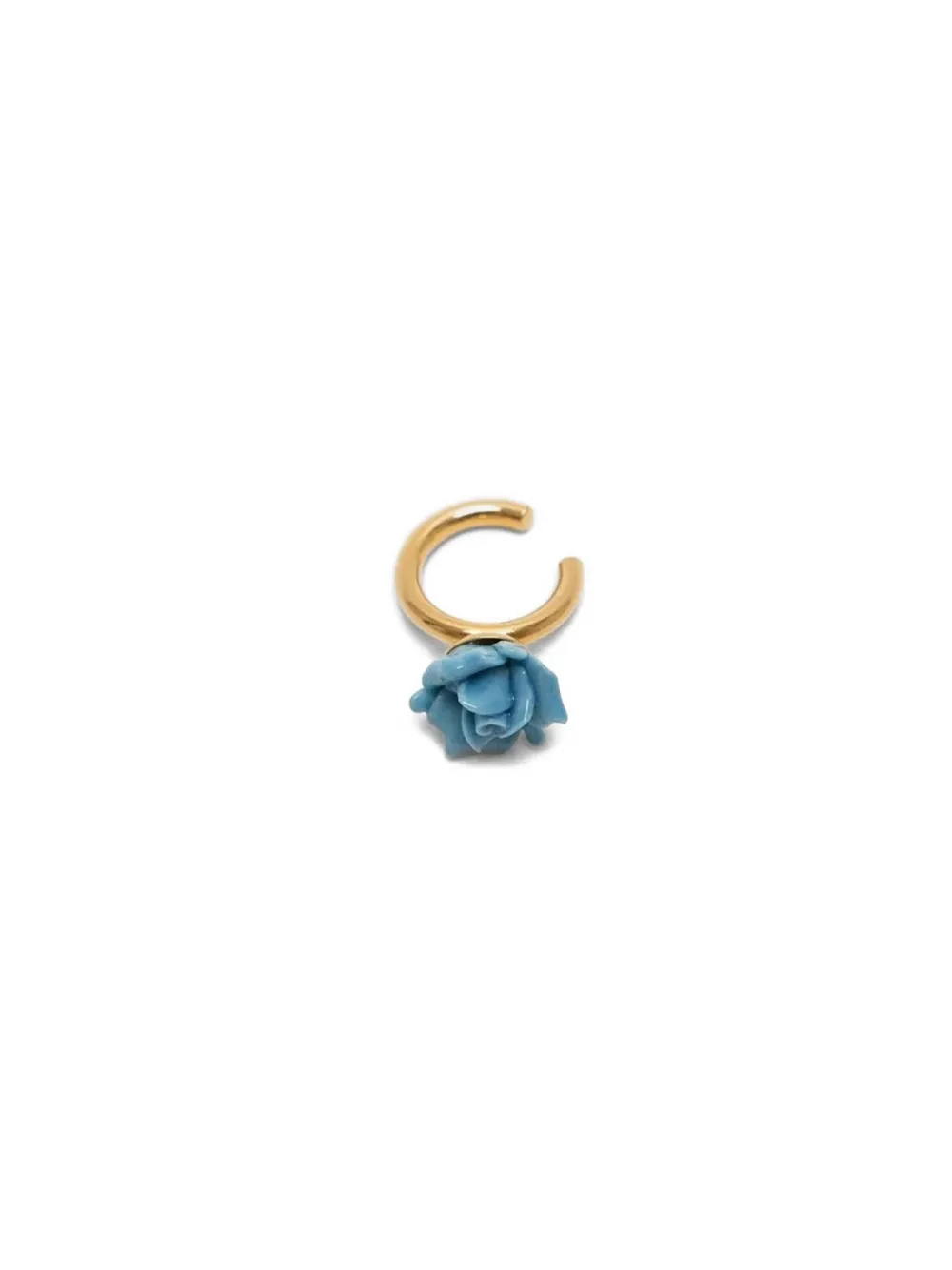 Andres Gallardo Mini Rose Single Earring In Gold