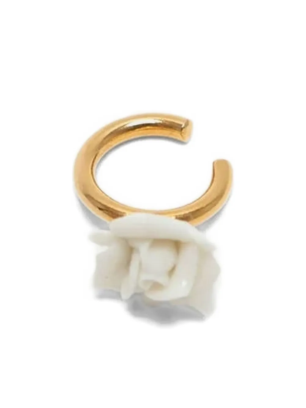 Andres Gallardo Mini Rose Cuff Earring In Gold