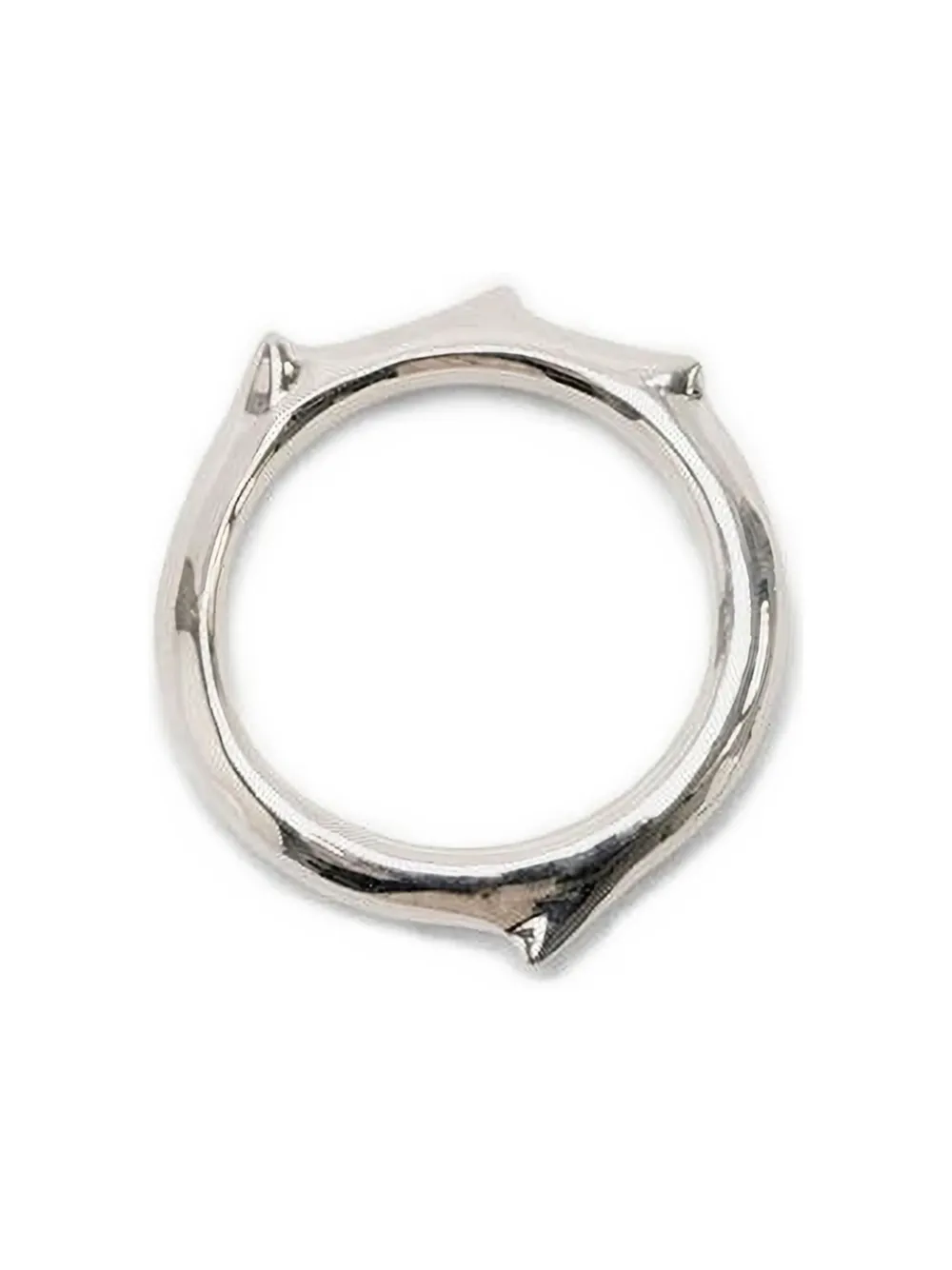 Andres Gallardo Thorn-detail Ring In Silver