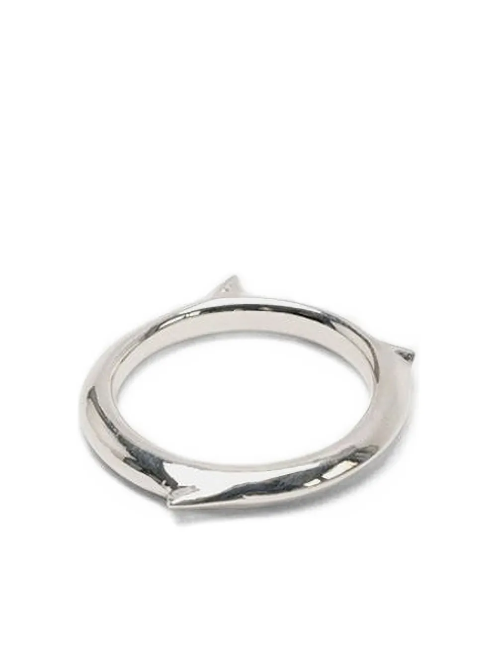 Andres Gallardo Ring met doorndetail - Zilver