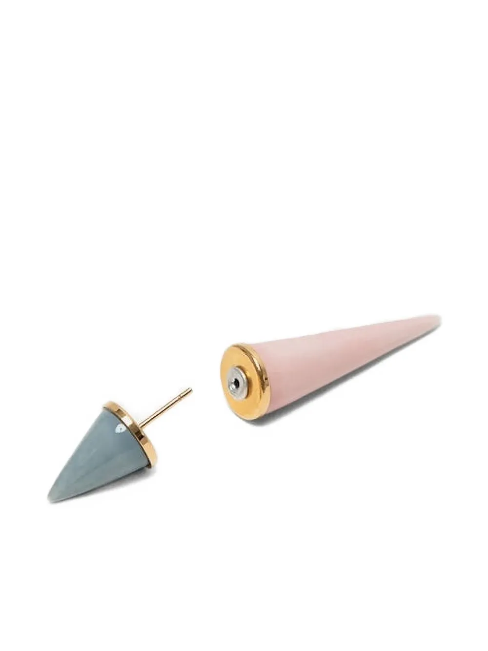 Andres Gallardo Mix Spike enkele oorbel - Roze