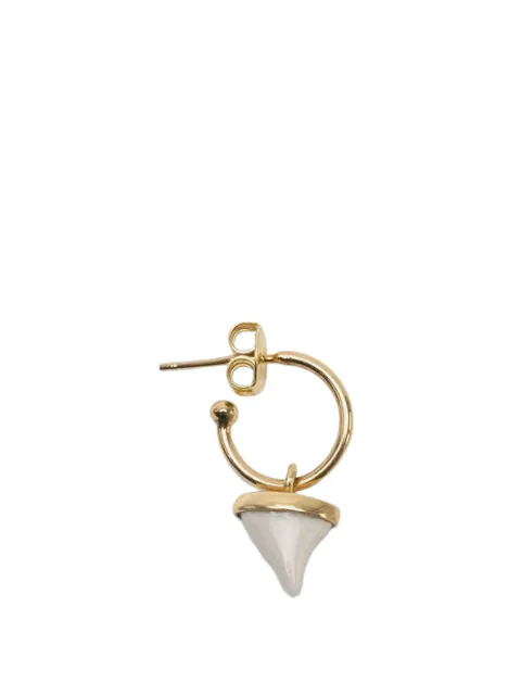 Andres Gallardo spike-pendant hoop earring