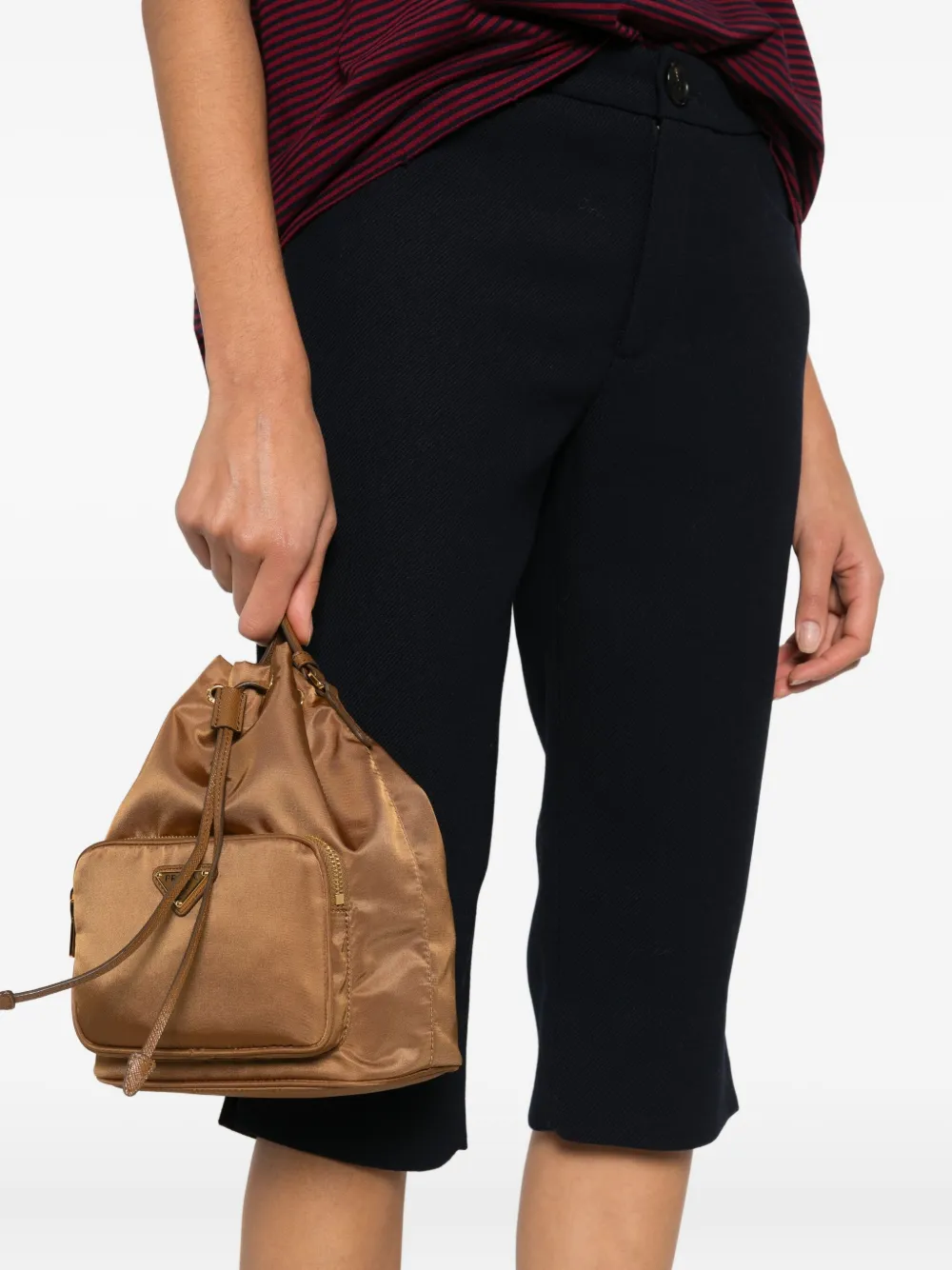 Prada drawstring pocket satchel | Image 2