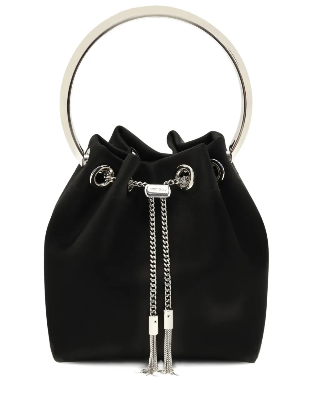Jimmy Choo Bon Bon top-handle bucket bag | negro | Image 1