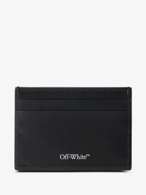 Off-White Diagonal leather card holder