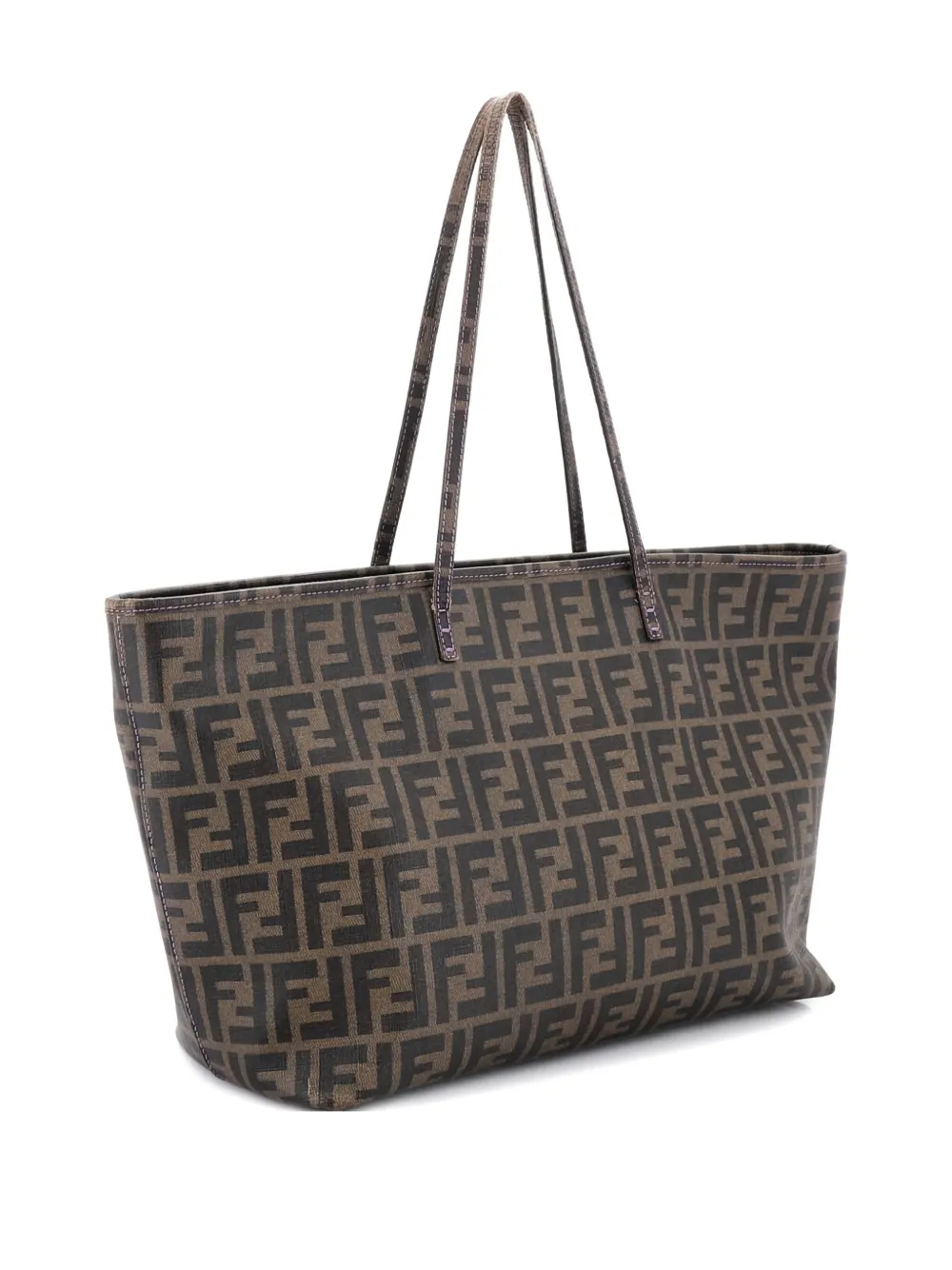 Fendi Pre-Owned Roll Zucca Coated Canvas Large tote bag | Pre-Owned | Image 2