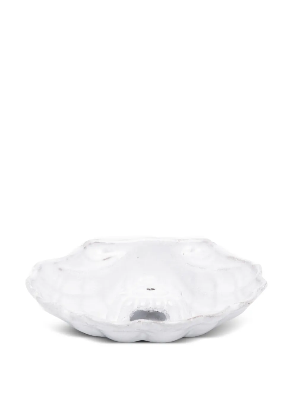 Astier De Villatte portaincienso Shell de 9cm x 9.5 cm | blanco | Image 1