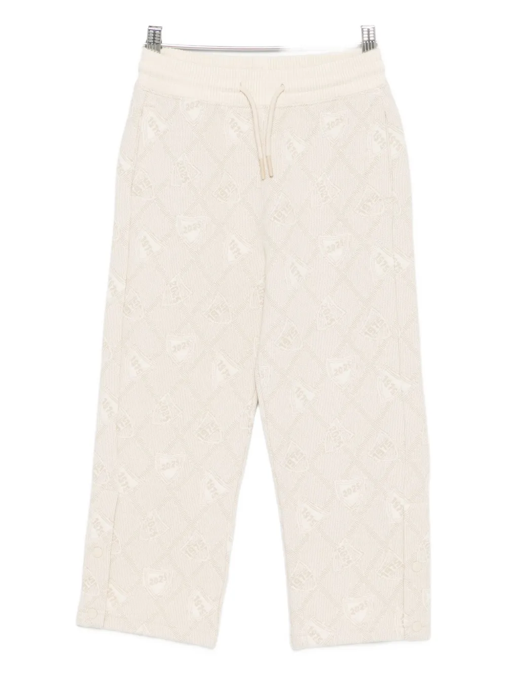 Bonpoint Jawen drawstring patterned track pants | Neutrals | Image 1