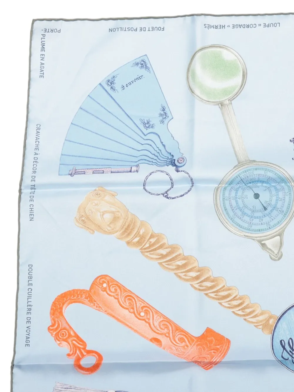 Hermès Pre-Owned foulard Nous Sommes Inséparables 90 (2010-2025) | Image 2