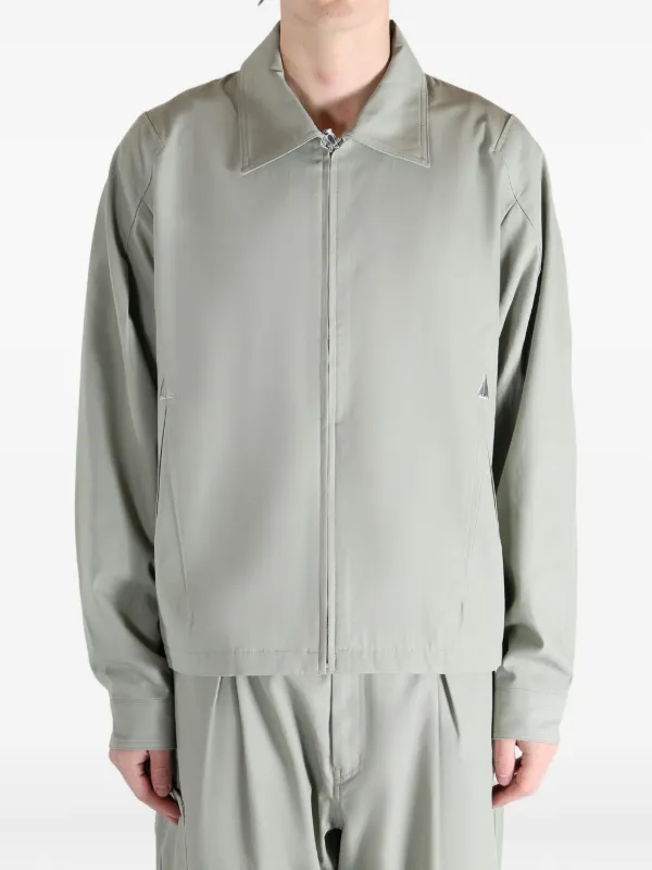 ASICS x Mirbelioids Back Pleats Shirt Jacket | Neutrals | FARFETCH JO