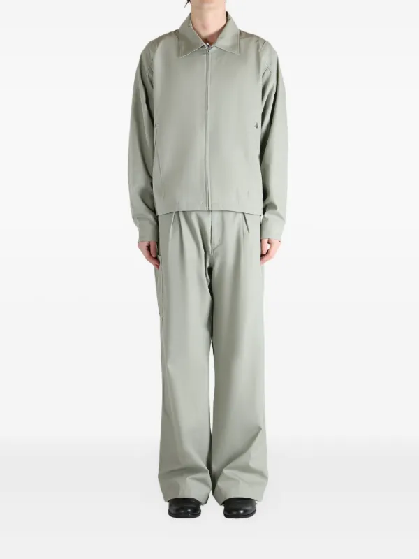 ASICS x Mirbelioids Back Pleats Shirt Jacket | Neutrals | FARFETCH