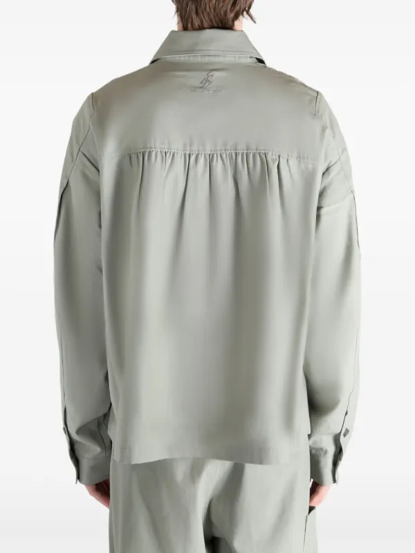 ASICS x Mirbelioids Back Pleats Shirt Jacket | Neutrals | FARFETCH