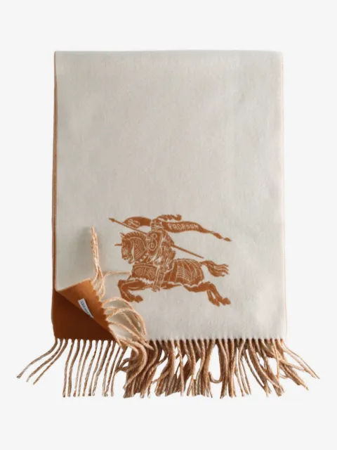 Burberry reversible EKD cashmere scarf