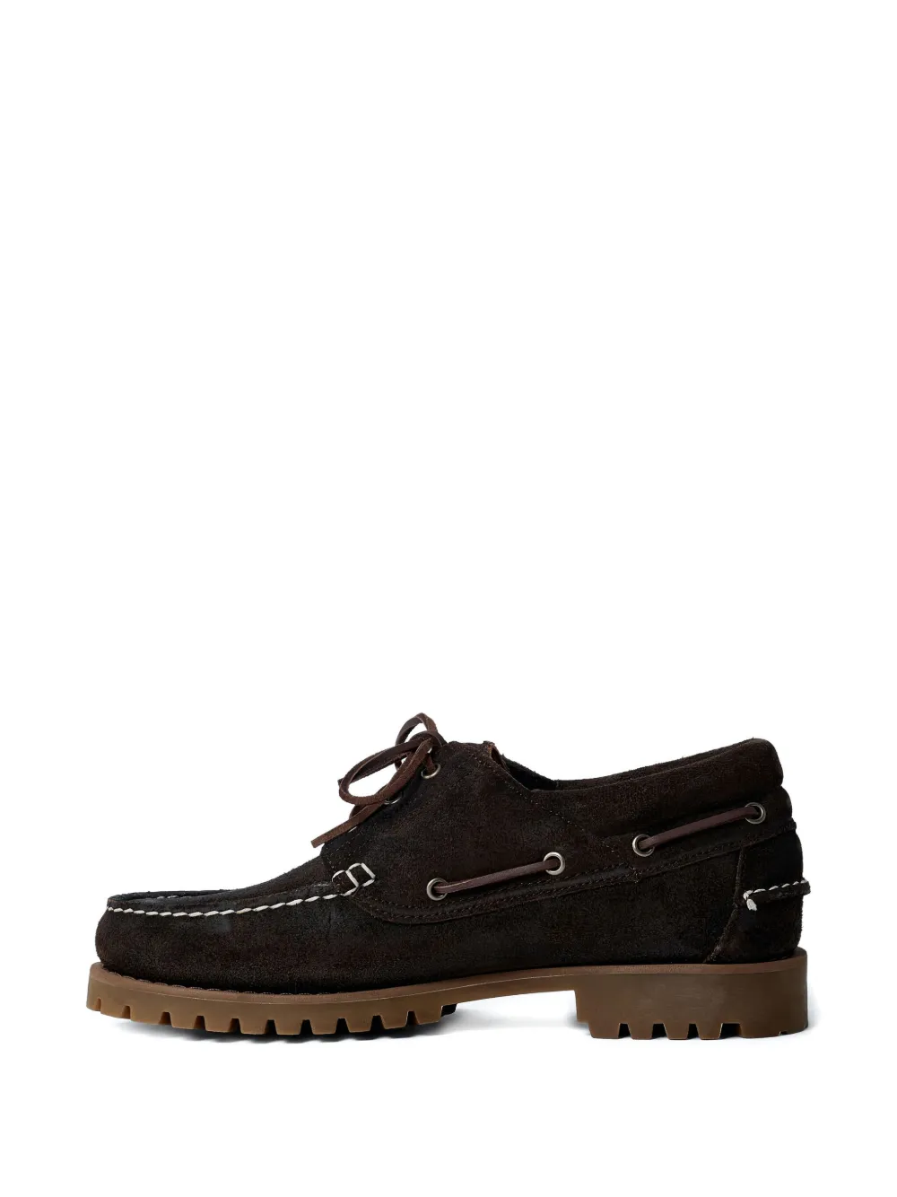 Sebago Acadia suède bootschoenen met veters Bruin