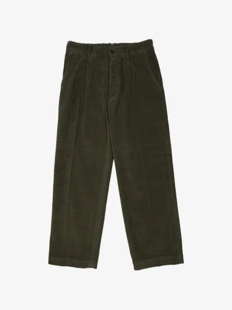 Nine In The Morning pleated corduroy trousers