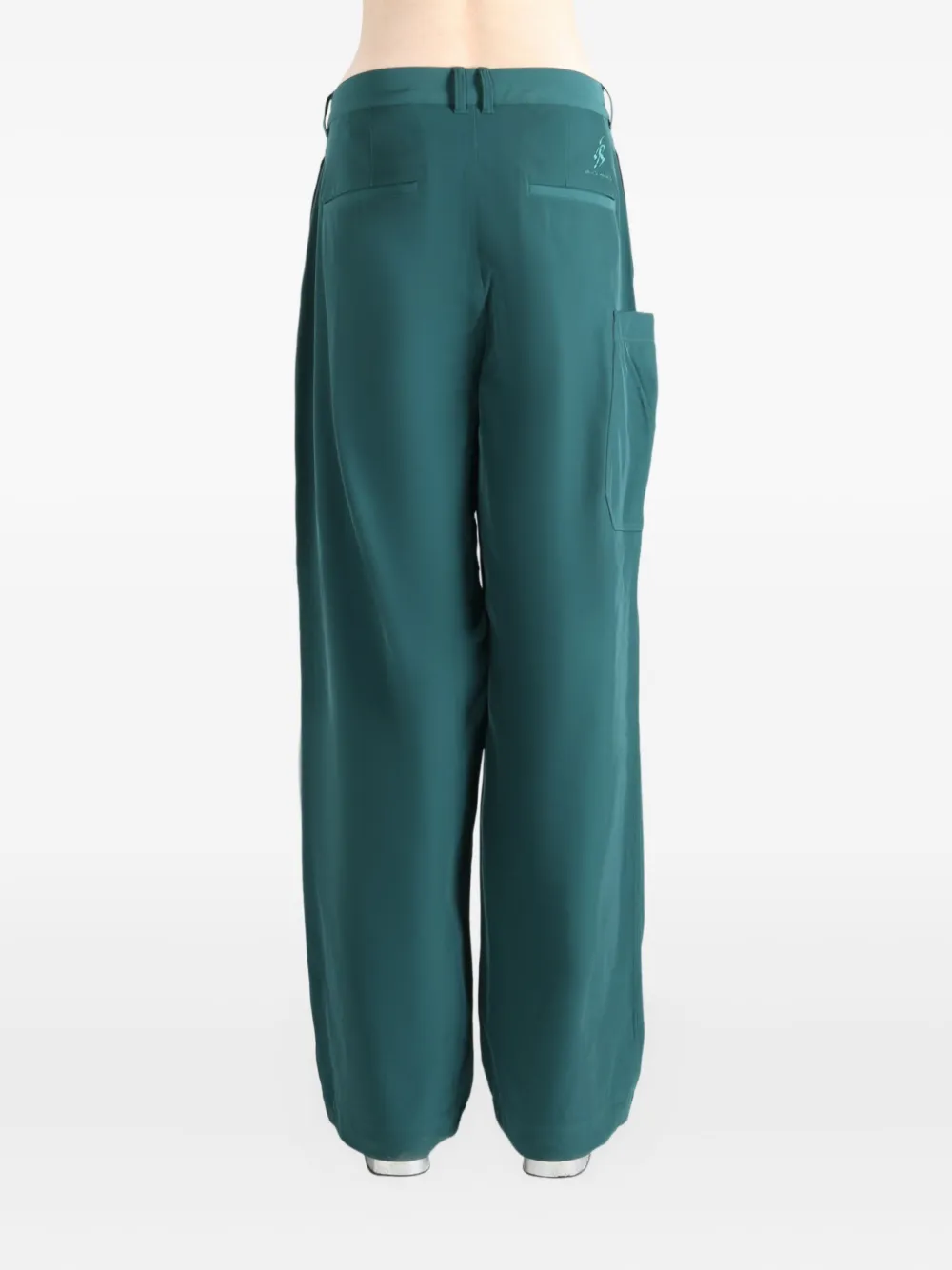 Asics X  X Kiko Kostsdinov Novalis Pocket Pleated Trousers In Green