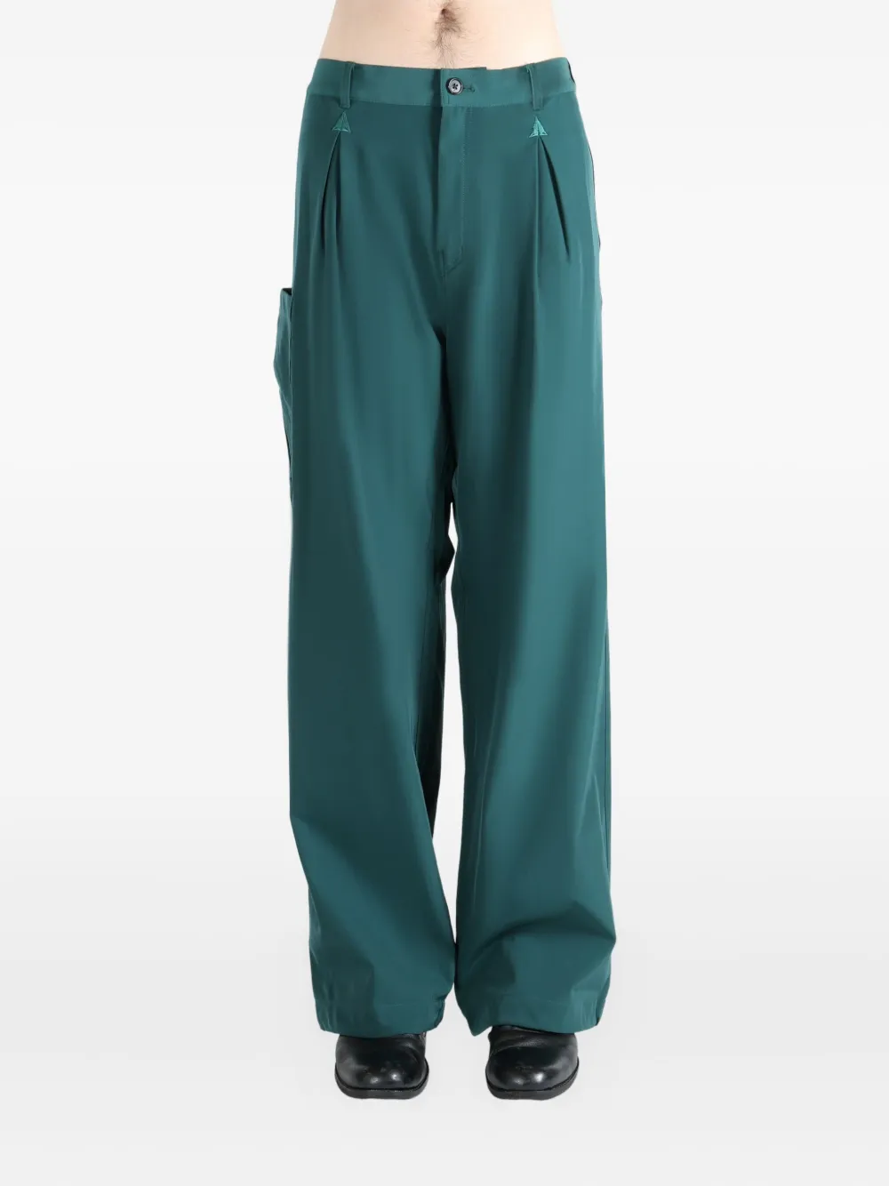 ASICS x Asics x Kiko Kostsdinov Novalis pocket pleated trousers | Wide-Leg Jeans | Image 2