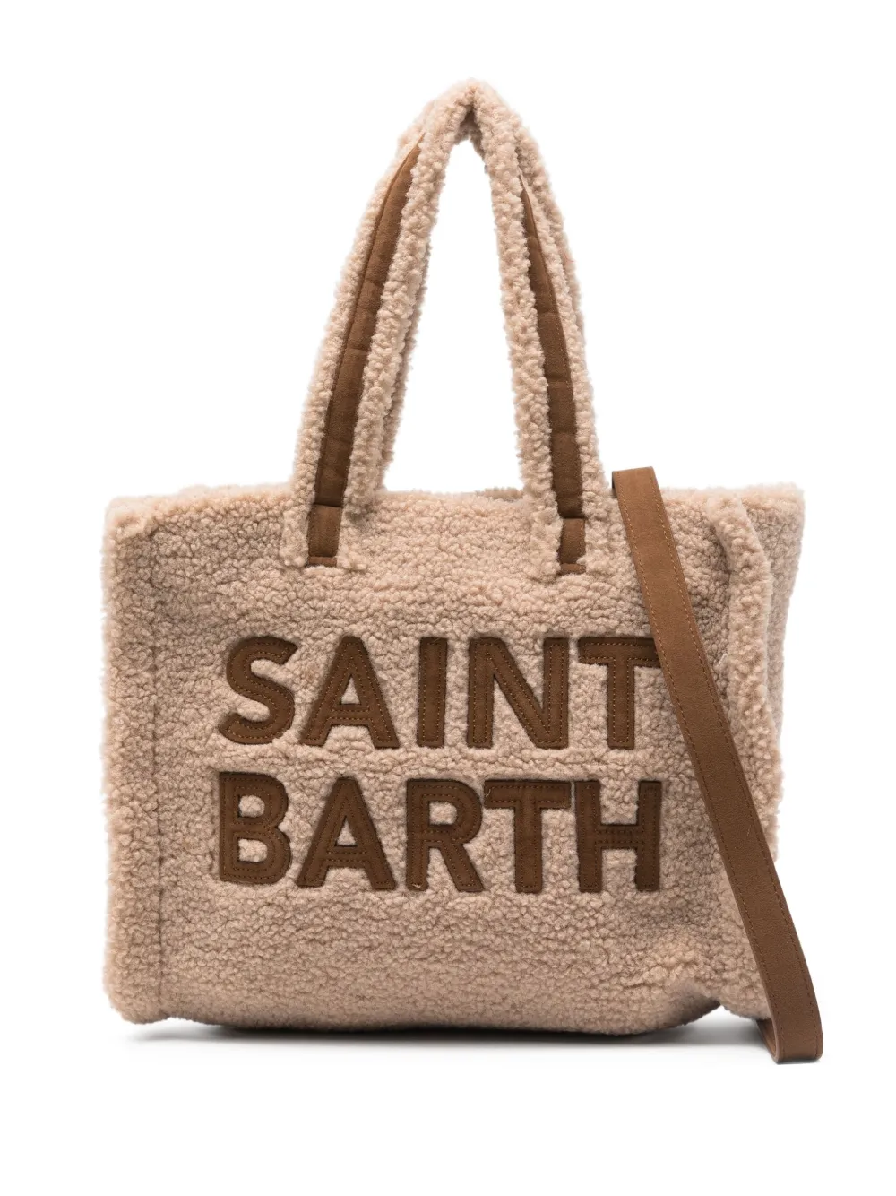 MC2 Saint Barth Teddy logo-detailing tote bag | Neutrals | Image 1