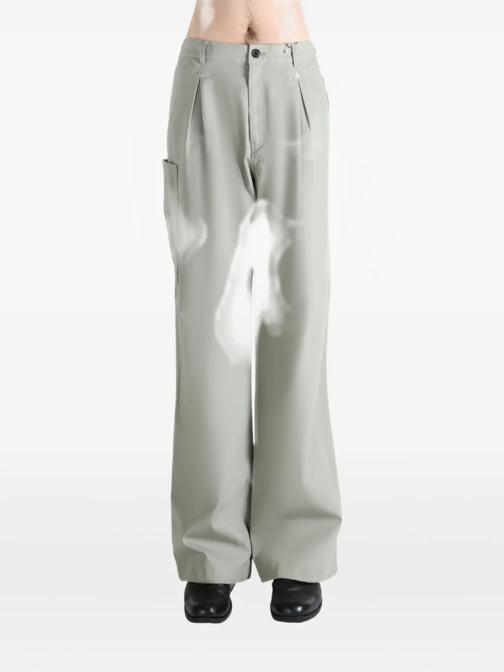 Asics X  X Kiko Kostadinov Novalis Pleated Pocket Trousers In Gray