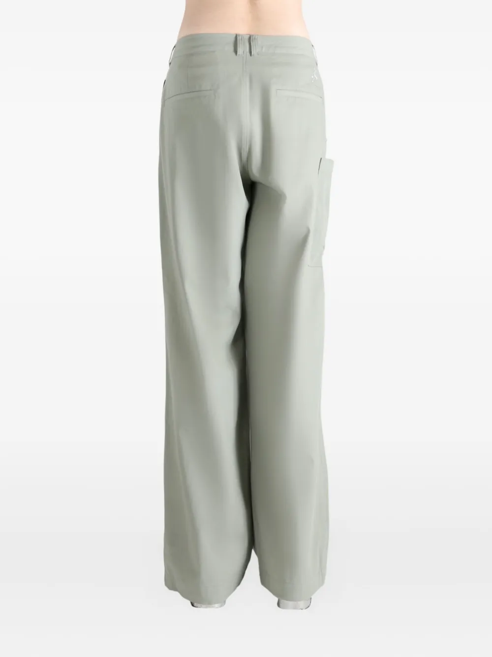 Asics X  X Kiko Kostadinov Novalis Pleated Pocket Trousers In Gray