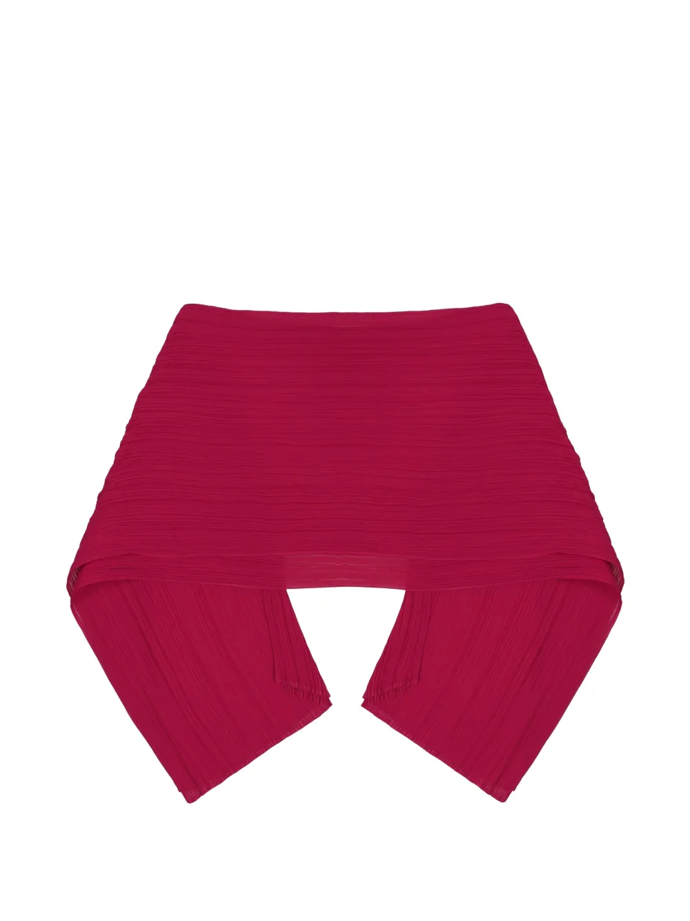 Pleats Please Issey Miyake Sciarpa plissettata - Rosa