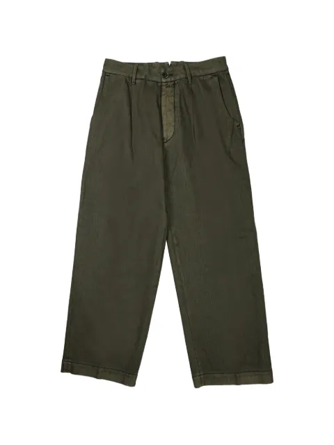 Nine In The Morning pleated straight-leg trousers