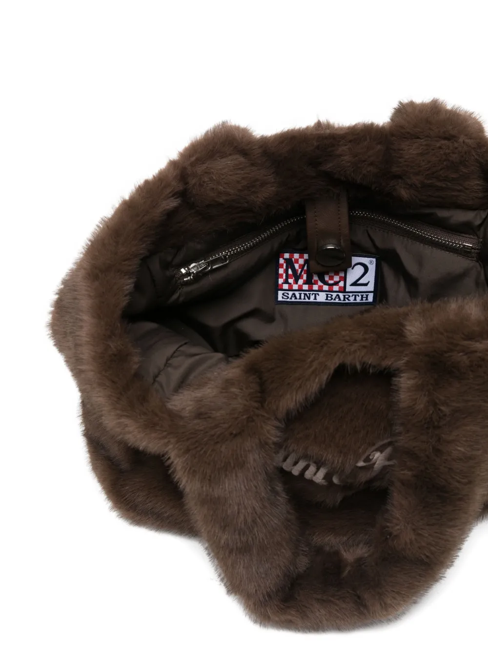 Mc2 Saint Barth Colette Soft Fur Tote Bag