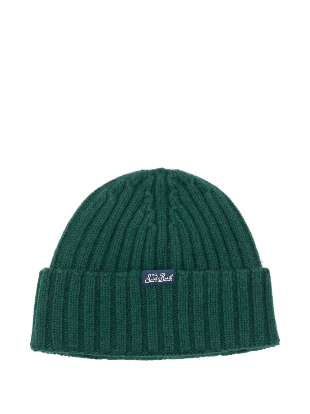 MC2 Saint Barth Kids x Peanuts Wengen Jr ribbed beanie hat - Groen