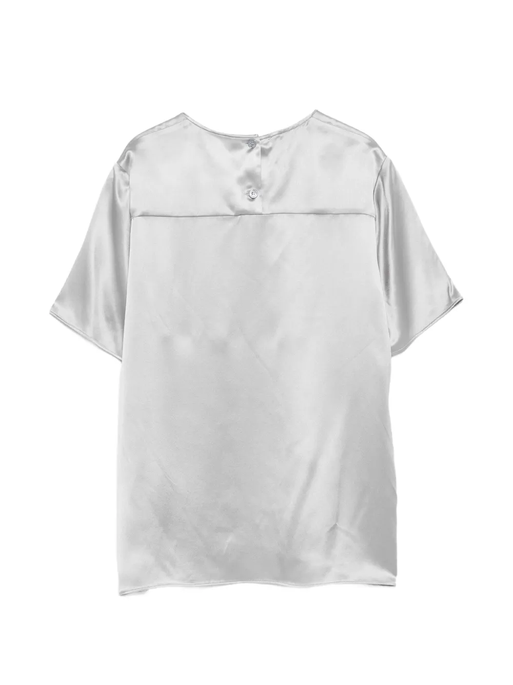  Eleventy Silk Blouse - Grey 