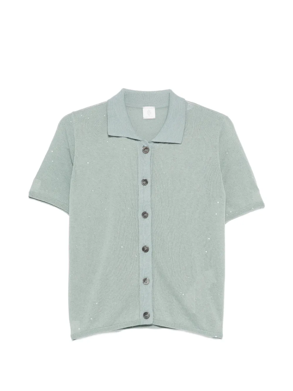 Eleventy Button-fastening Cardigan In Green