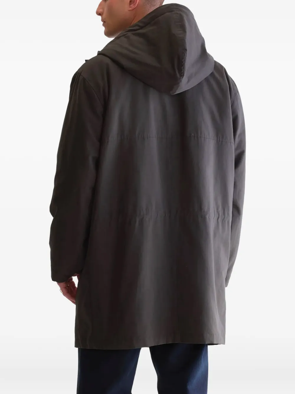 Bellerose Hanson Hooded Parka In Black