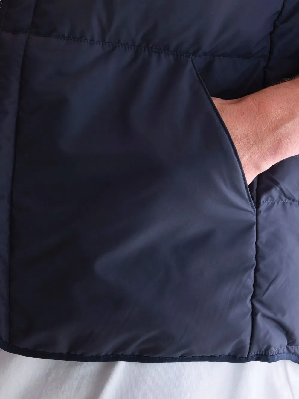 Bellerose Hoch bodywarmer met rits Blauw