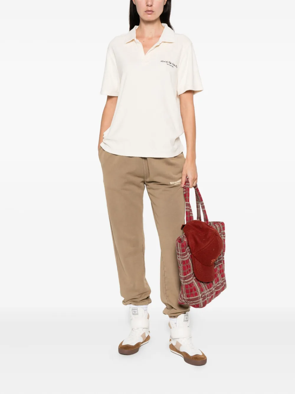  Sporty & Rich Polo Eden Script - Neutro 