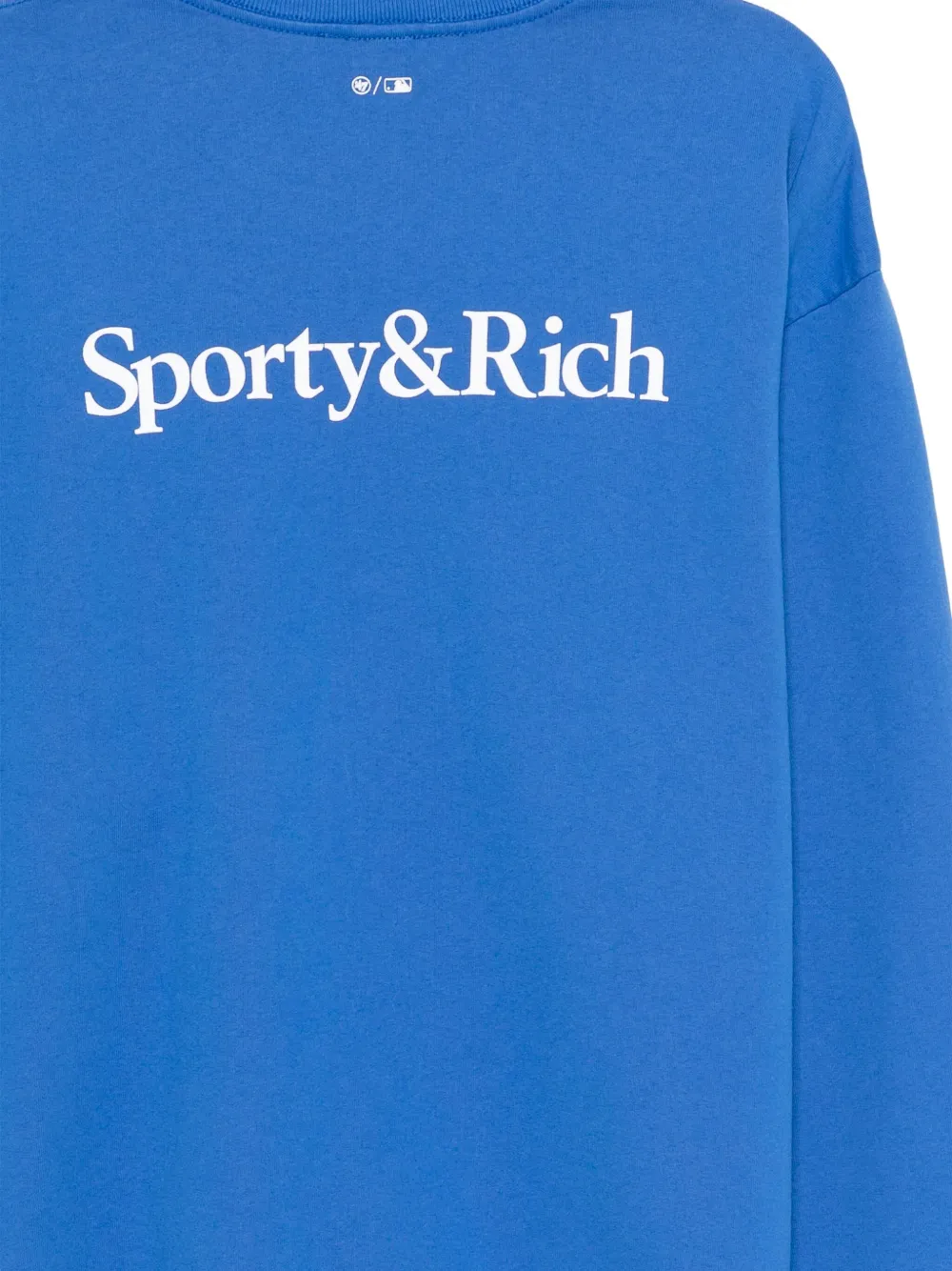 Sporty & Rich Sweater met Dodgers-print Blauw