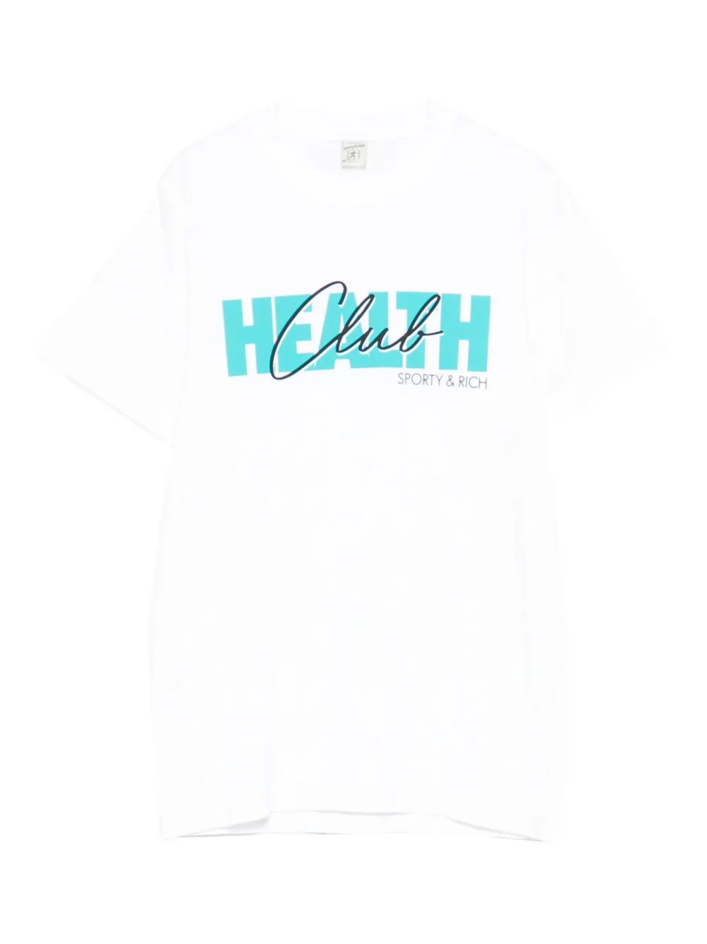 Sporty & Rich T-shirt 80s Club - Bianco