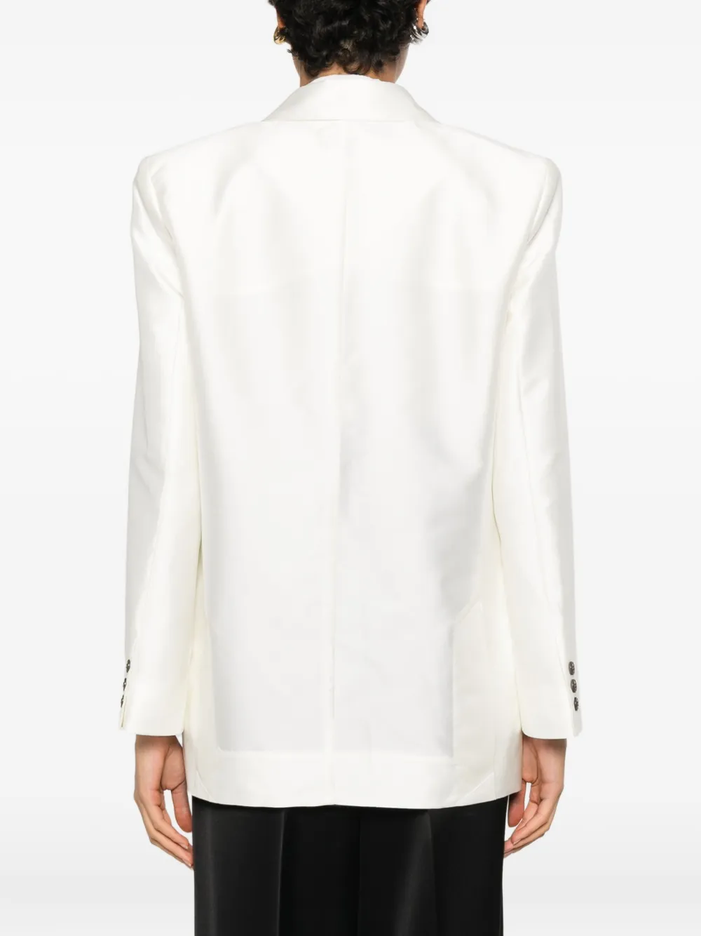 The Garment Button-fastening Blazer In White