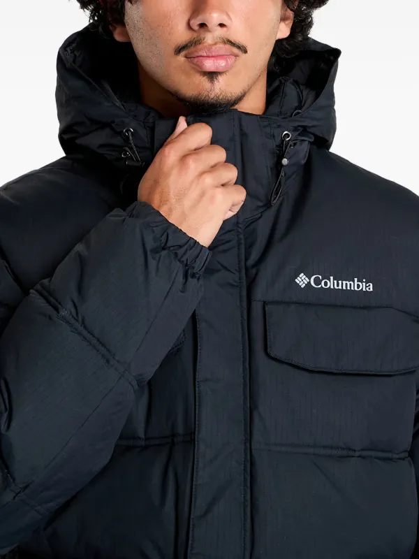 Columbia Landroamer™ Hooded Puffer Jacket | Black | FARFETCH ID