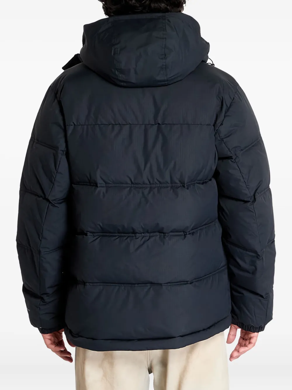 Columbia Landroamer™ Hooded Puffer Jacket | Black | FARFETCH SG