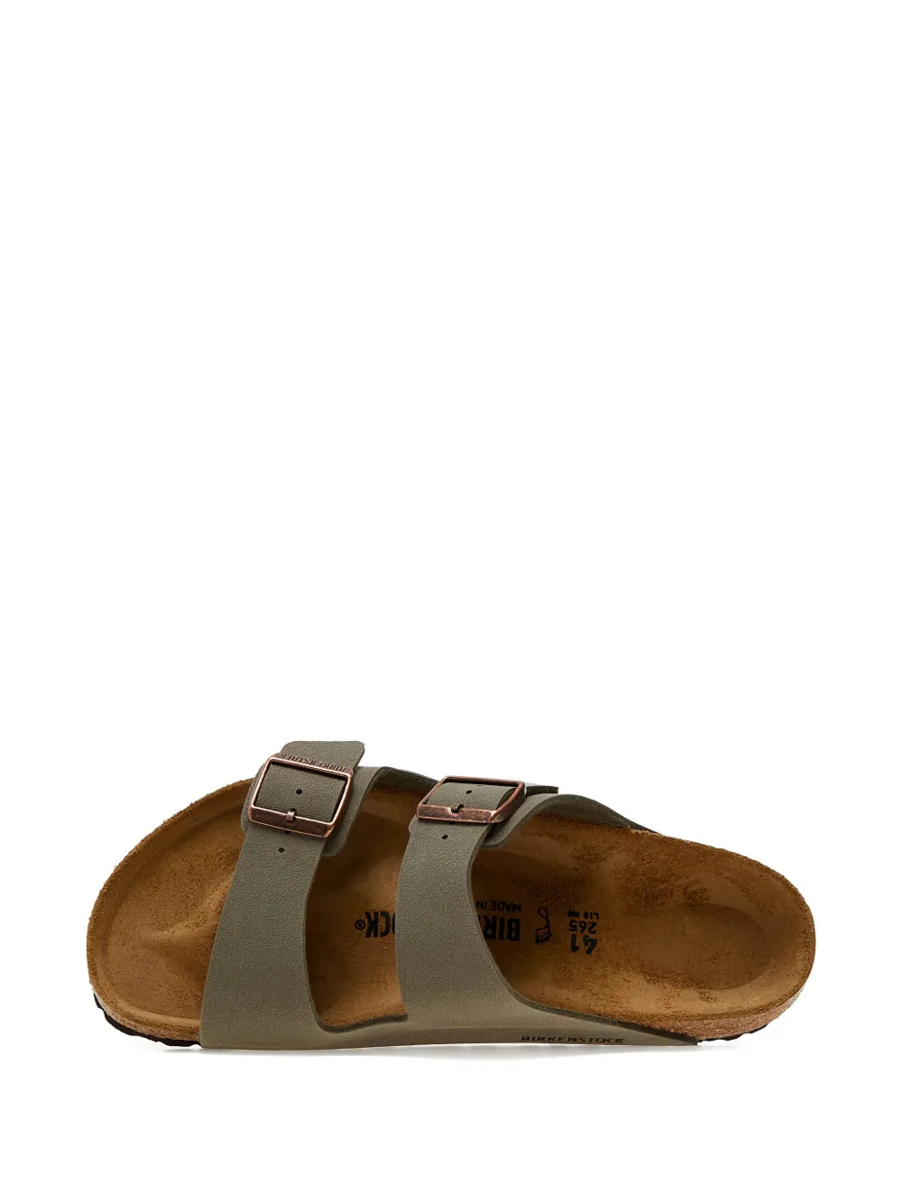 Birkenstock Arizona buckled sandals Grijs