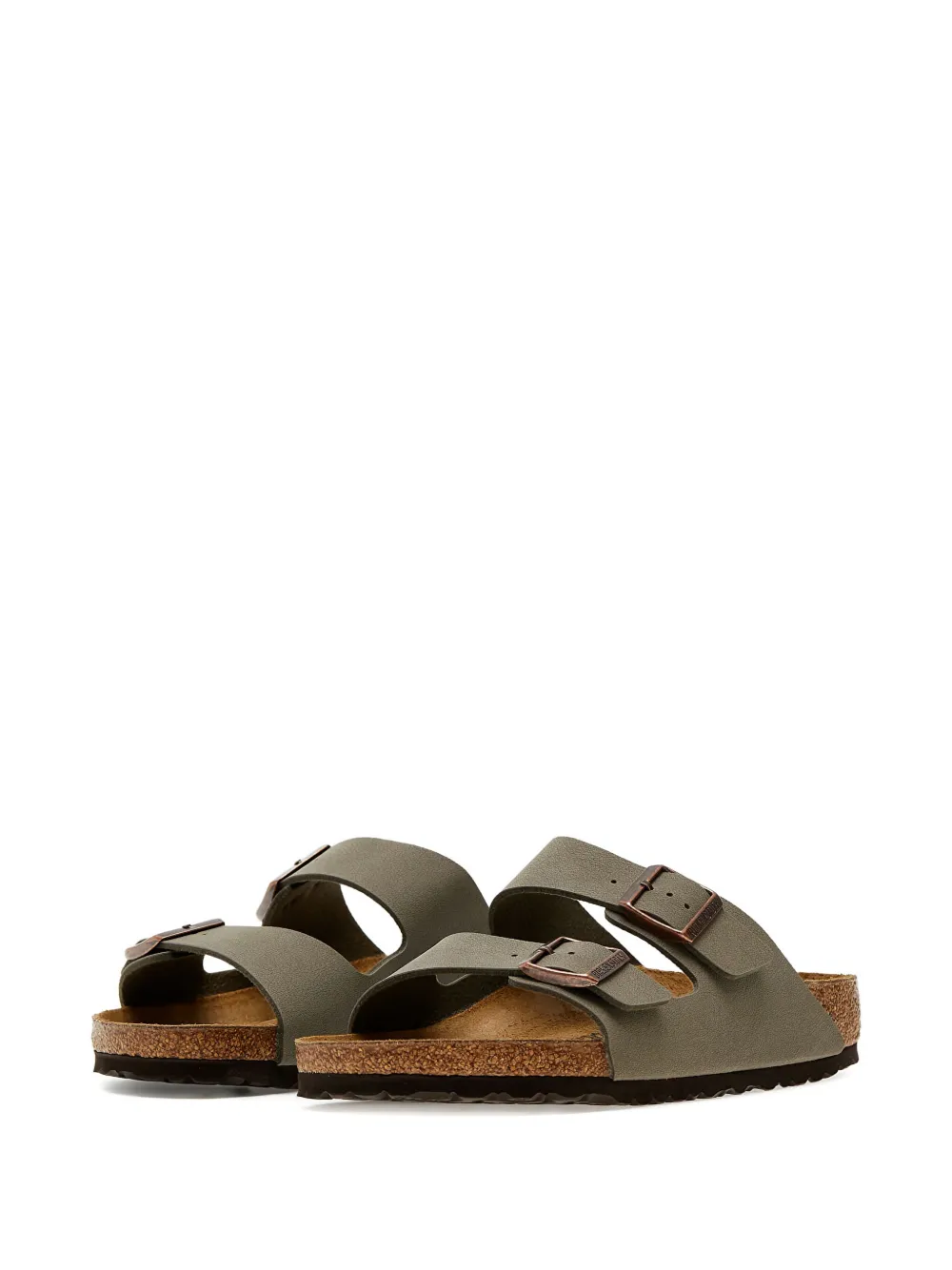 Birkenstock Arizona buckled sandals Grijs