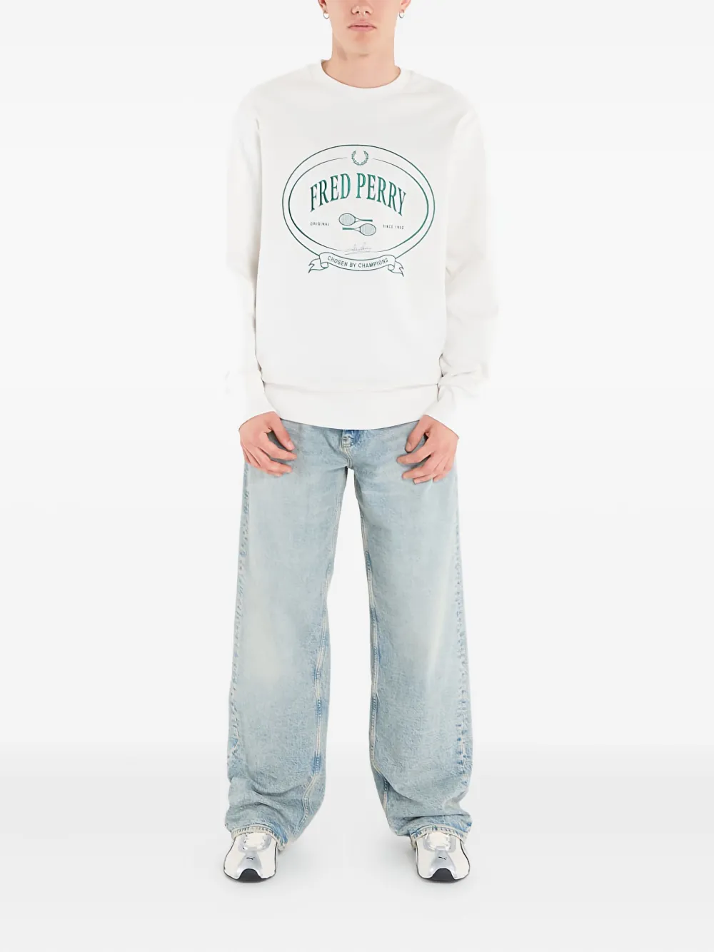 Fred Perry graphic-print sweatshirt | Sweatshirts | Image 2