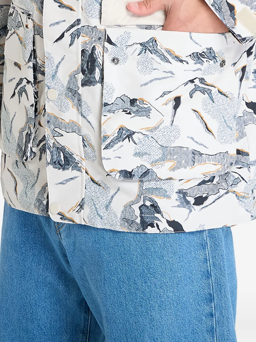 Columbia High Cascades™ jack met capuchon Grijs