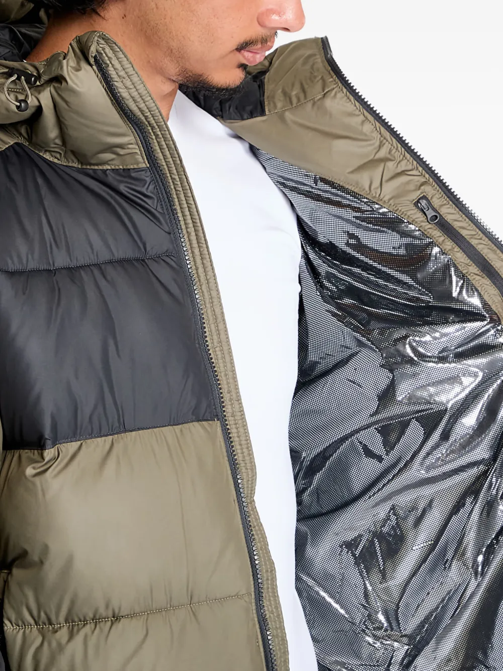 Columbia Pike Lake™ II jack met capuchon Groen